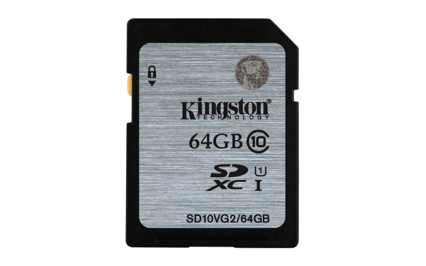 Kingston 64 GB SDXC Cl10 UHS-I memóriakártya