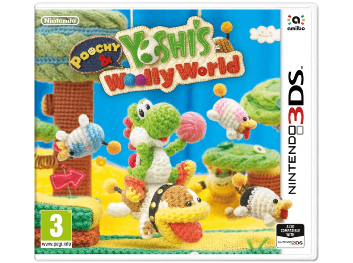 3DS POOCHY & YOSHIS WOOLLY WORLD