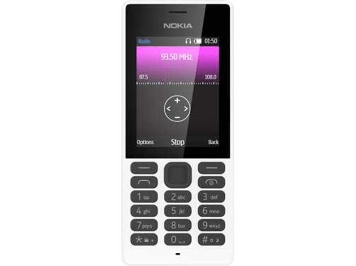 150 Dual SIM fehér kártyafüggetlen mobiltelefon