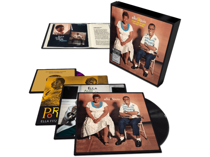 Ella & Louis Complete Studio Master Takes (Deluxe Edition) (Könyv) + (Vinyl LP (nagylemez))