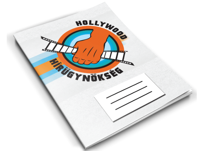 HollywoodNewsAgency négyzetrácsos füzet - A5 (Kiegészítők/Relikviák)