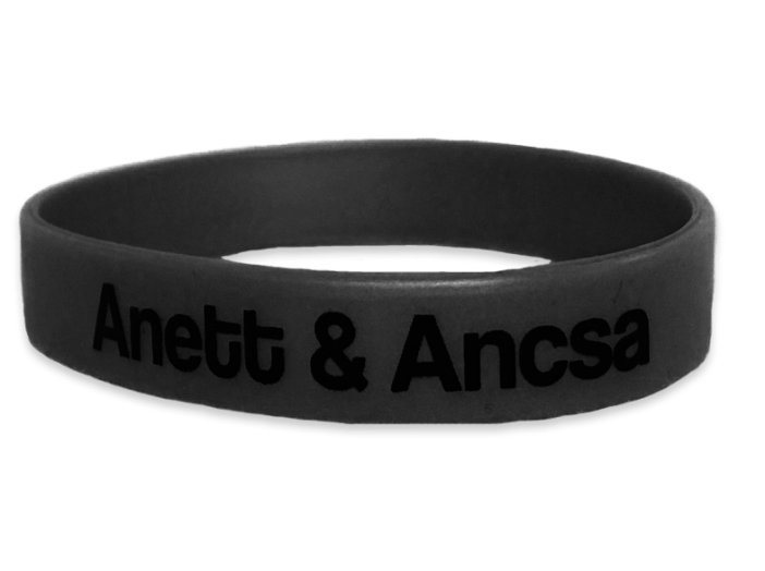 Anett & Ancsa szilikon karkötő (Kiegészítők/Relikviák)