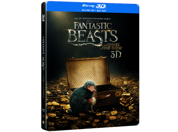 Legendás állatok és megfigyelésük (Steelbook) 3D Blu-ray