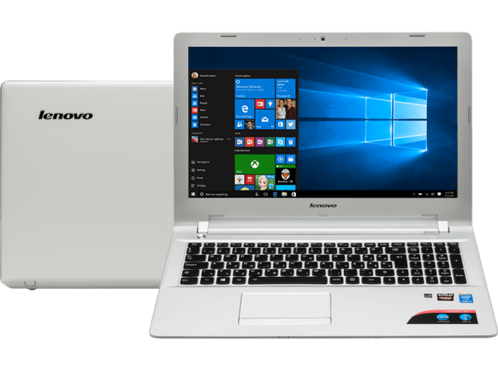 IdeaPad Z51-70 fehér notebook 80K60121HV (15,6"/Core i5/4GB/256GB SSD/Windows 10)