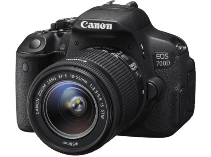 EOS 700D + 18-55 mm IS STM digitális fényképezőgép + LP-E8 + DVD