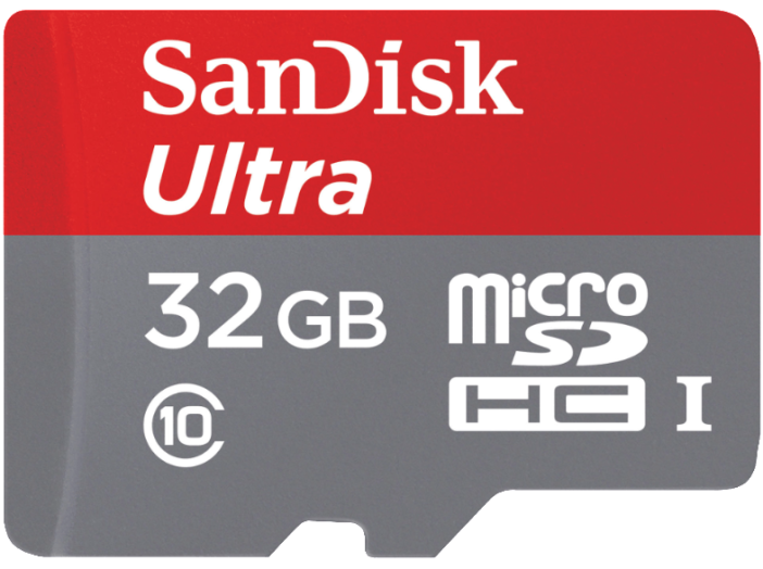 microSDHC 32GB Ultra Class10 UHS-I, 80MB/s + adapter (139731)