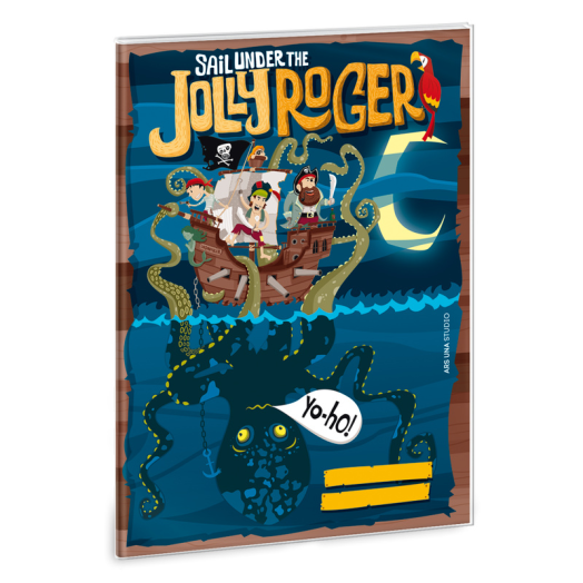 Ars Una Jolly Roger füzetborító A5