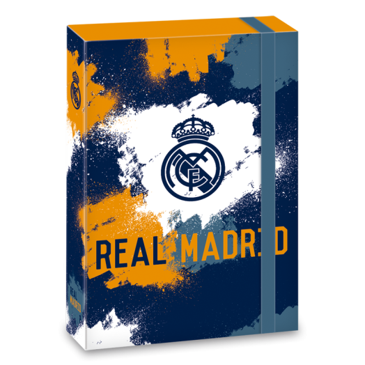 Ars Una Real Madrid A4 füzetbox narancs-kék