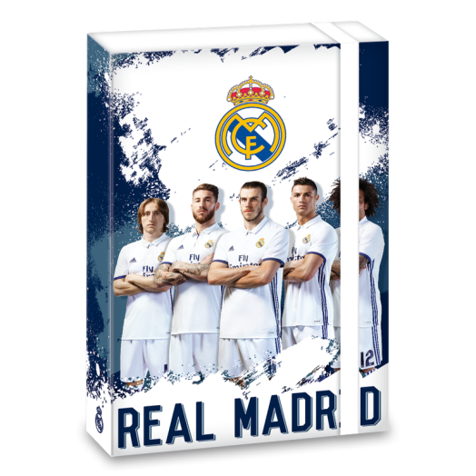 Ars Una Real Madrid A4 füzetbox fehér-kék