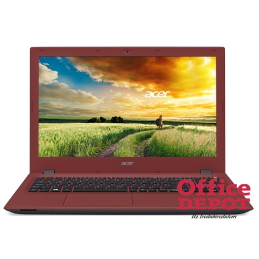Acer Aspire E5-573G-31DL 15,6"/Intel Core i3-5005U/4GB/500GB/920M 2GB/piros laptop