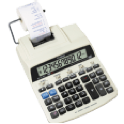 MP121-MG szalagos számológép, fehér