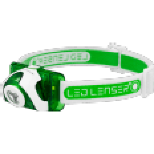 SEO3-6103 LED fejlámpa, zöld
