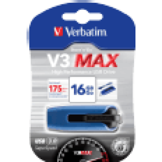 V3 Max 16 GB USB 3.0 pendrive kék-fekete