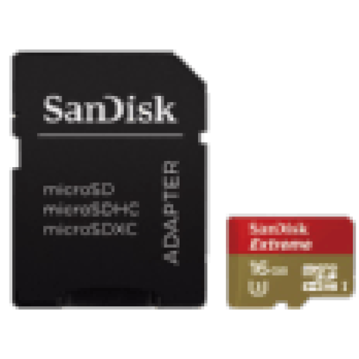microSDHC 16GB Mobil Extreme UHS-1, 60Mb/s + Adapter (124075)