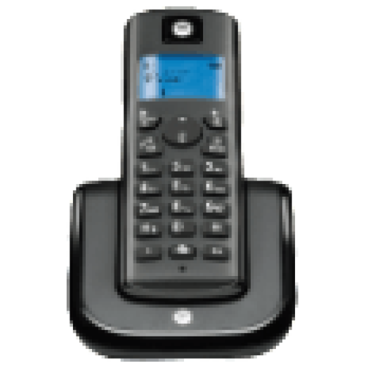 T201 fekete dect telefon