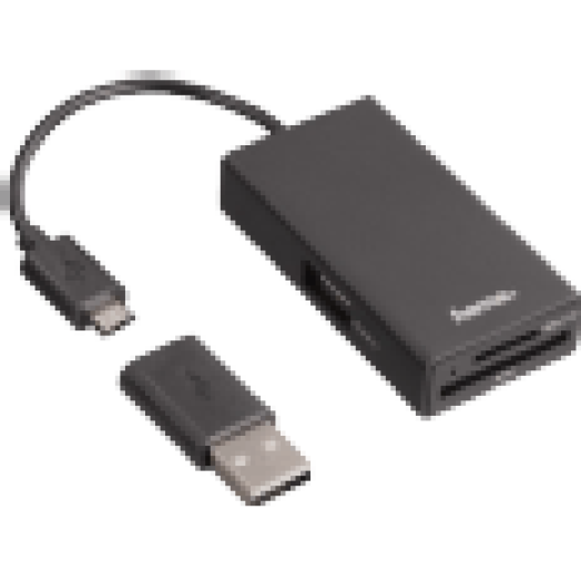Kártyaolvasó/USB hub/OTG adapter (54141)