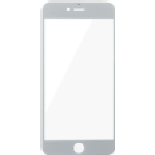 iPhone 6 üveg kijelzővédő fólia fehér kerettel 1db