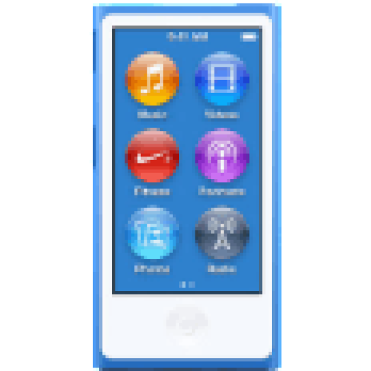 iPod Nano 16 GB MP4 lejátszó, kék