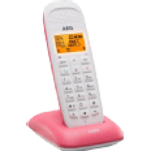 D81 dect fehér - pink telefon