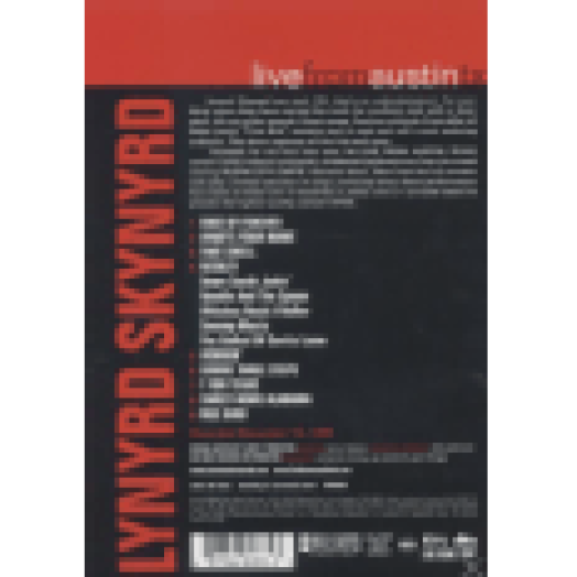 Live From Austin, Tx DVD