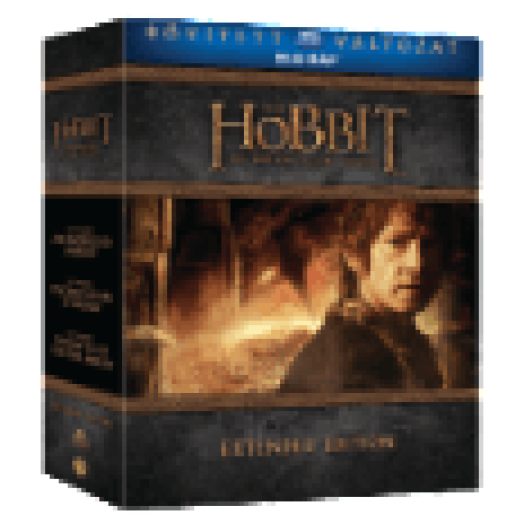 A Hobbit Trilógia (Bővített változatok gyűjteménye) Blu-ray