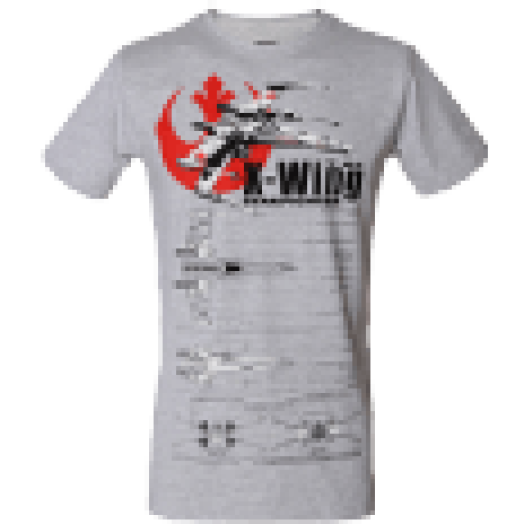 Csillagok háborúja - X-Wing Starfighter T-Shirt XL