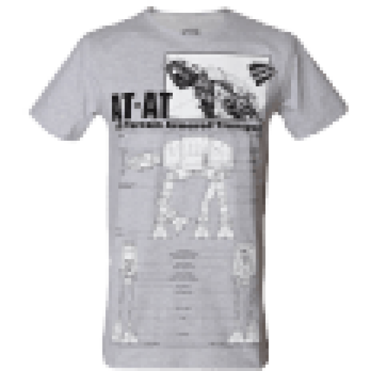 Csillagok háborúja - Birodalmi Lépegető T-Shirt L
