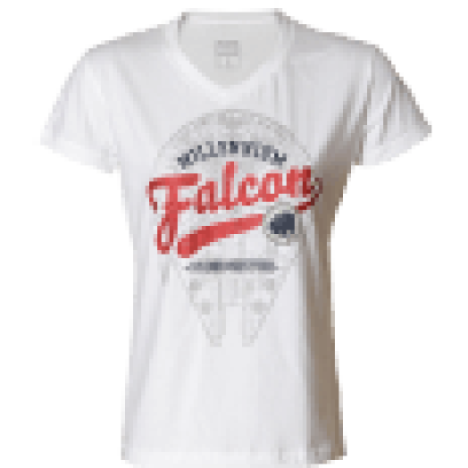 Csillagok háborúja - Millennium Falcon T-Shirt Női L
