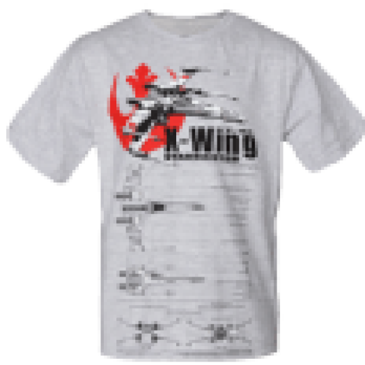 Csillagok háborúja - X-Wing Starfighter T-Shirt Gyerek 116-122
