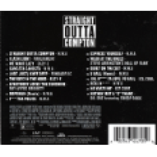 Straight Outta Compton CD