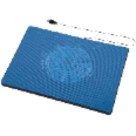 kék notebook hűtő Slim (53059)