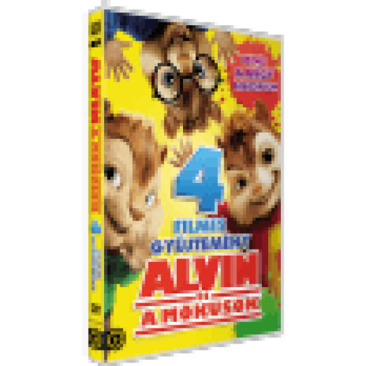 Alvin és a mókusok 1-4. gyűjtemény DVD