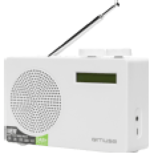 M100DW DAB+ rádió, fehér