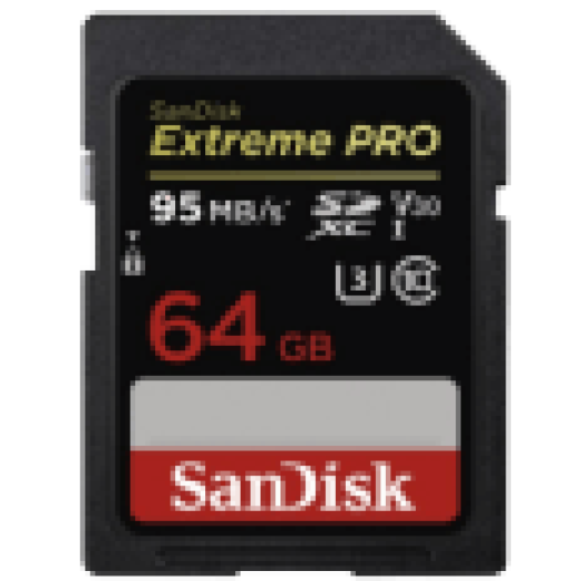 173369 SDXC EXTR.PRO 64GB,95MB/S (SDSDXXG-064G-GN4IN)