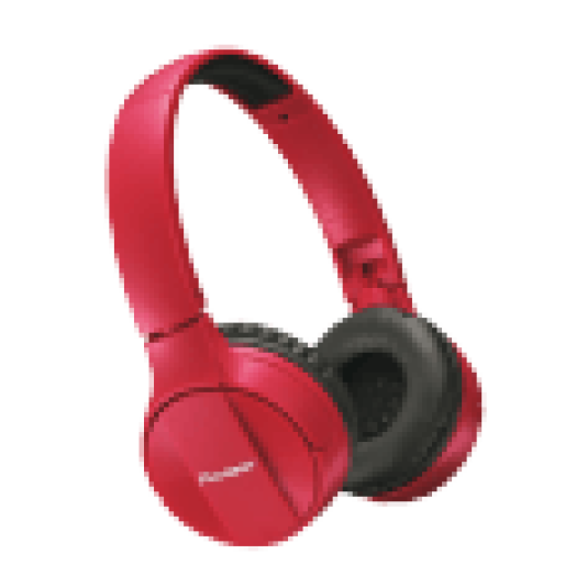 SE-MJ553BT-R Bluetooth fejhallgató, piros
