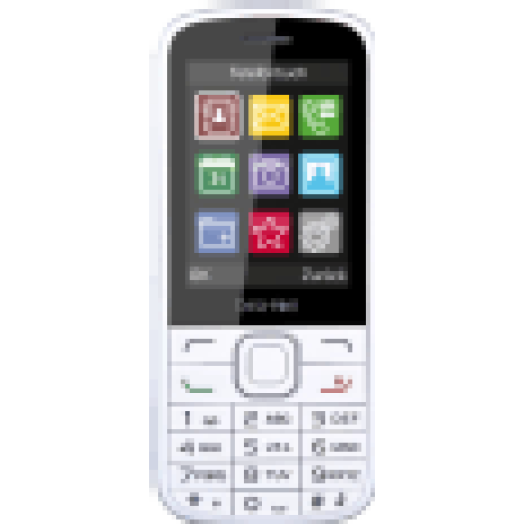 C150 fehér kártyafüggetlen mobiltelefon