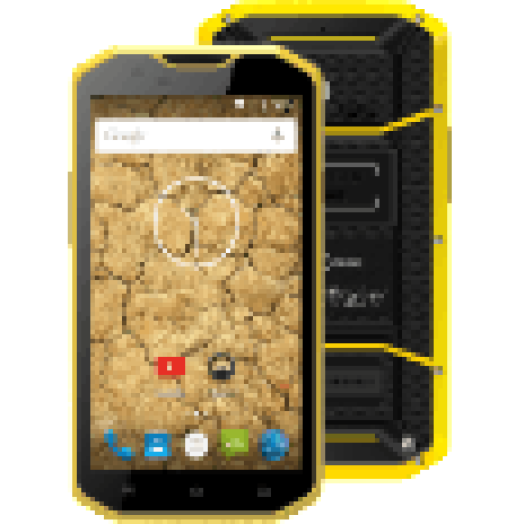 Raptor Z55 Dual SIM kártyafüggetlen okostelefon Black/Yellow