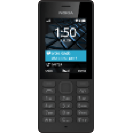 150 Dual SIM fekete kártyafüggetlen mobiltelefon