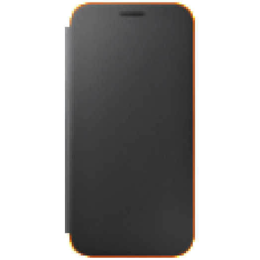 Galaxy A5 (2017) Neon flip fekete tok