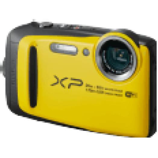 FinePix XP120 sárga digitális fényképezőgép