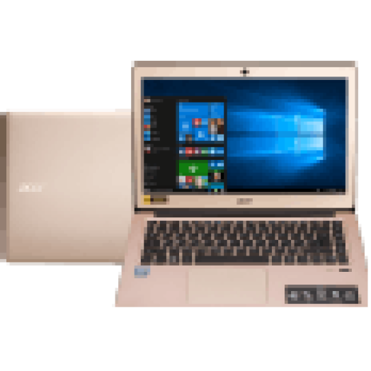 Aspire Swift 3 SF314-51 arany notebook NX.GKKEU.002(14,1"/Core i5/8GB/256 GB SSD/Windows 10)