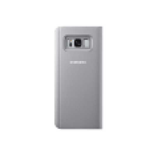 Galaxy S8+ Clear standing ezüst tok