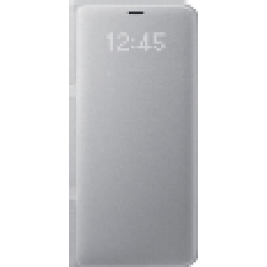 Galaxy S8+ LED View ezüst tok