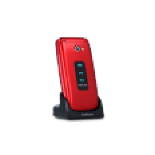 Rumba 2G SS piros kártyafüggetlen mobiltelefon