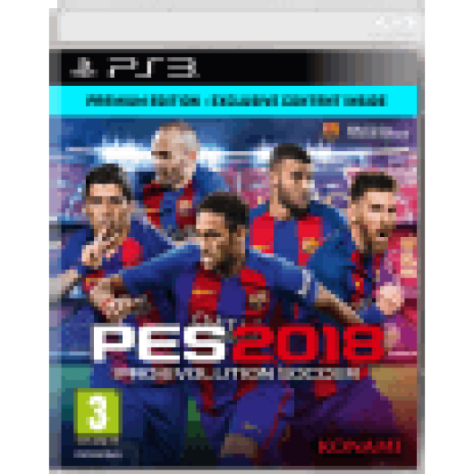 Pro Evolution Soccer 2018 - Premium Edition (PlayStation 3)