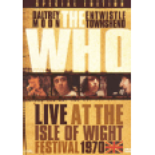 Live at the Isle of Wight Festival 1970 DVD