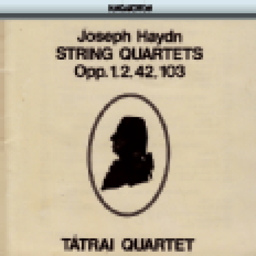 String Quartets Opp. 1,2,42,103 CD