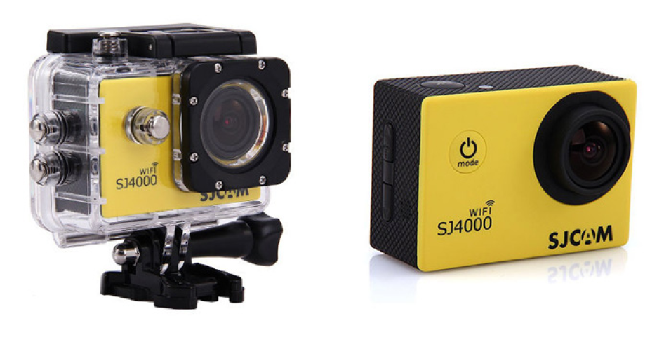 SJCAM SJ4000 wifi akciókamera sárga