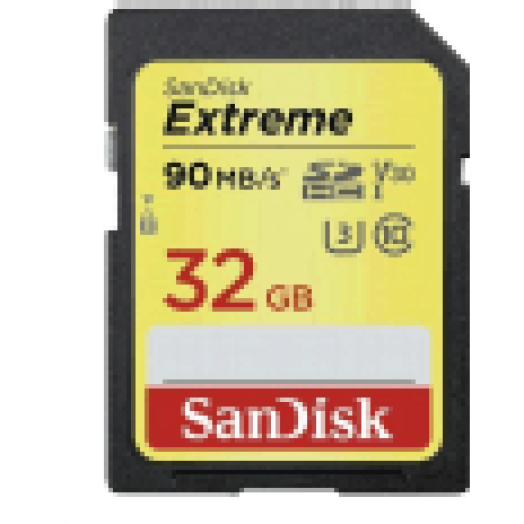 173355 EXT SDHC CARD 32GB 90MB/S V30 UHS-I U3