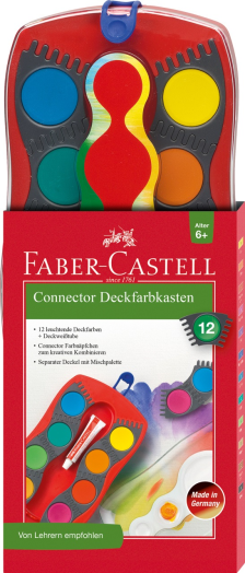 Faber Castell vízfesték 12szín vegyes szín